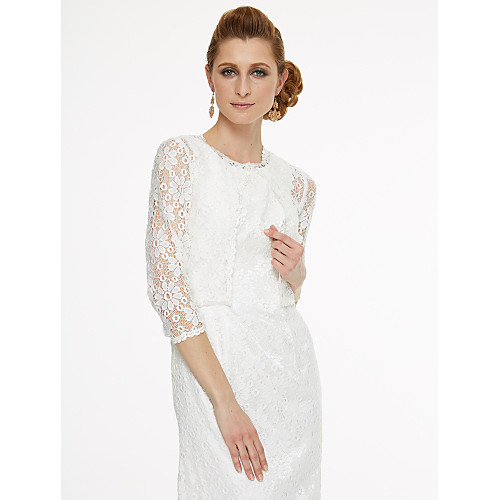 

Shrugs Lace Wedding / Party / Evening Women's Wrap With Lace