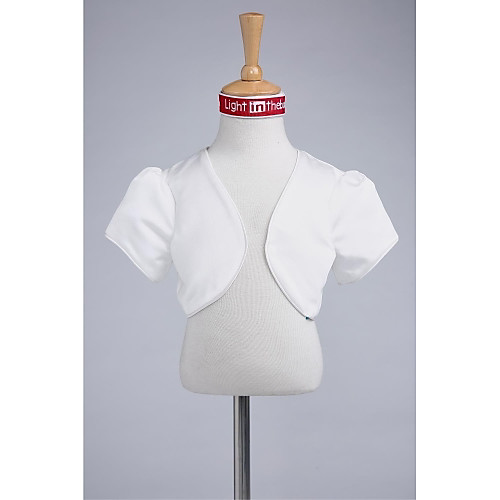 

Shrugs Satin Wedding / Party Evening Kids' Wraps With
