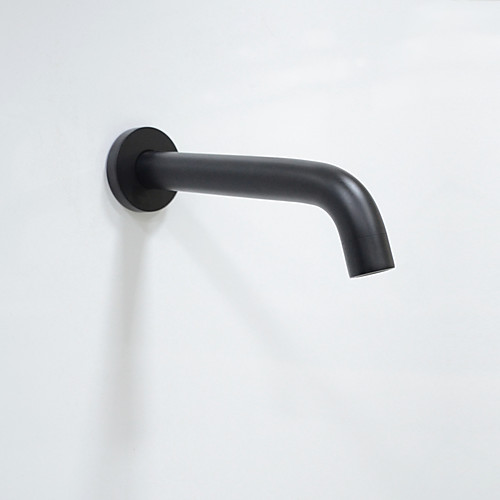 

Wall Mounted Bathroom Sink Faucet,Bronze Retro Black Oil-rubbed Bronze One Hole Bath Taps