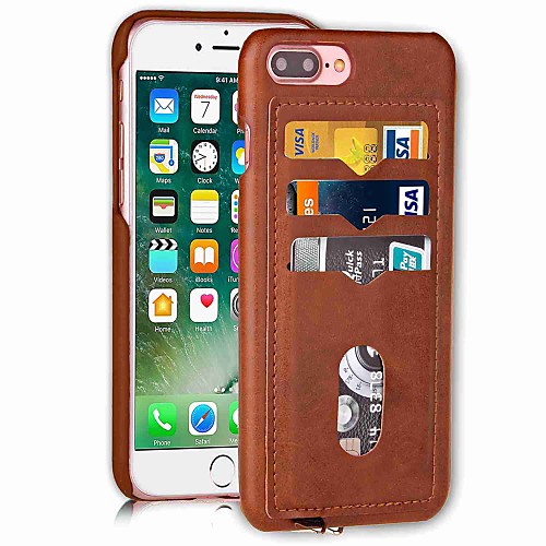 

чехол для яблока iphone xr xs xs max держатель карты задняя крышка однотонная твердая кожа pu для iphone x 8 8 plus 7 7plus 6s 6s plus se 5 5s