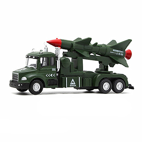 

1:32 Military Vehicle Toy Truck Construction Vehicle Toy Car Model Car Music & Light Tank Chariot Unisex Boys' Girls' Kid's Car Toys