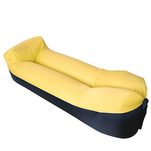 

Air Sofa Air Mattress Bed Outdoor Camping Waterproof Portable Ultra Light (UL) Nylon Camping / Hiking Hunting Fishing for 1 person Spring Summer Fall Bule / Black Black / Yellow Black / Orange