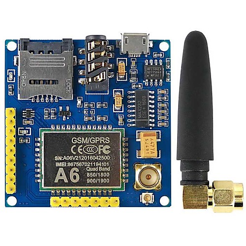 

GPRS A6 Pro Serial GPRS GSM Module Core Developemnt Board