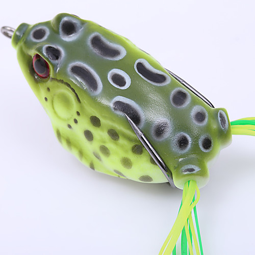 

1 pcs Fishing Lures Frog Floating Bass Trout Pike Bait Casting Plastics