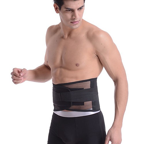 

Back Support / Lumbar Support Belt for Running Outdoor Safety Gear 1pc Sport Black