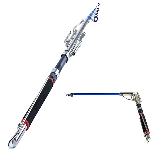 

Fishing Rod Tele Pole 150 180 210 240 270 cm Best Quality Adjustable Fit Telescopic Extra Heavy (XH) Sea Fishing Fly Fishing Bait Casting / Ice Fishing / Spinning / Jigging Fishing / Carp Fishing