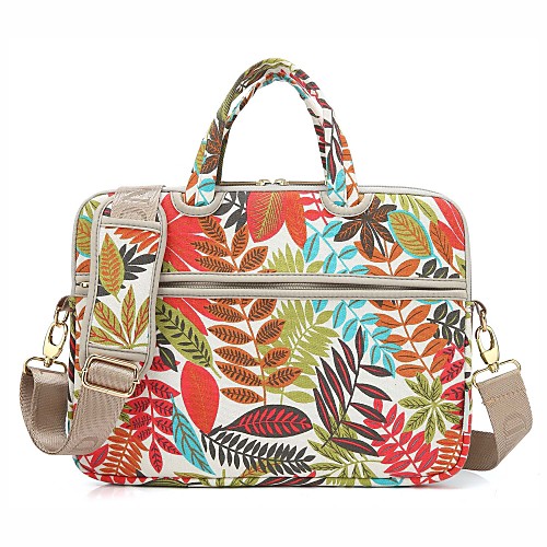 

Shoulder Bags / Handbags Flower Canvas for Macbook Pro 13-inch / Macbook Air 11-inch / MacBook Pro 13-inch with Retina display