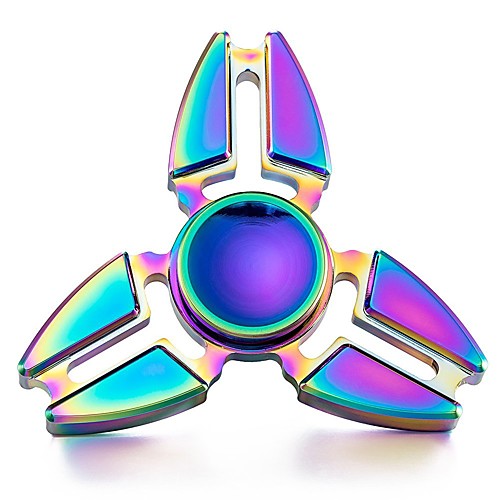 

Fidget Spinner Hand Spinner Spinning Top Ring Spinner Stress and Anxiety Relief Focus Toy Office Desk Toys Relieves ADD, ADHD, Anxiety, Autism Metalic