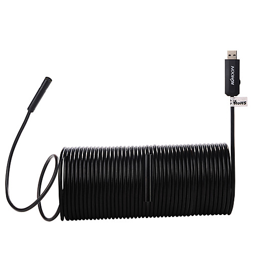 

KKmoon 5.5mm 2-in-1 USB2.0 Micro USB Endoscope Waterproof Handheld Borescope Inspection Camera 0.3 Megapixel 10M