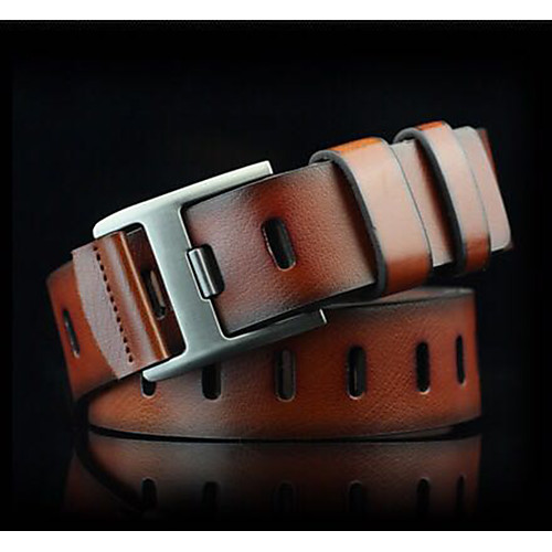 

Men's Waist Belt Alloy Belt Solid Colored