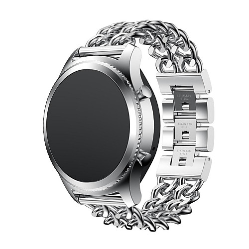 

Watch Band for Gear S3 Frontier / Gear S3 Classic / Gear S3 Classic LTE Samsung Galaxy Modern Buckle Stainless Steel Wrist Strap