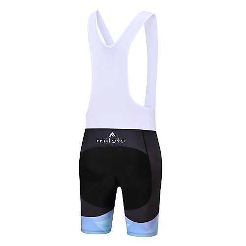 

Miloto Women's Cycling Bib Shorts Spandex Bike Bib Shorts Padded Shorts / Chamois Pants Sports White / Black Road Bike Cycling Clothing Apparel Relaxed Fit Bike Wear / Stretchy