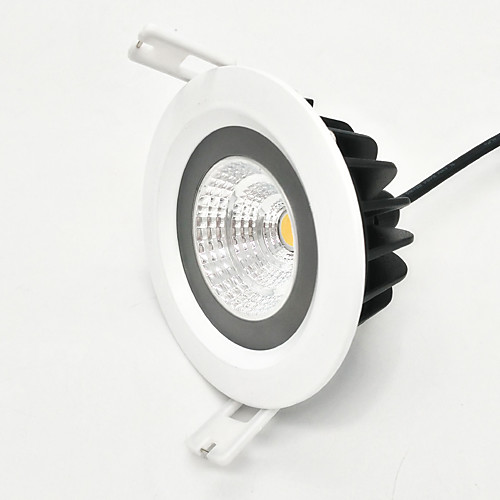 

7W Waterproof IP65 Dimmable 600-650LM White Round COB LED ceiling light Semi outdoor Cold White/Warm White/ AC110V/AC220V/AC12V