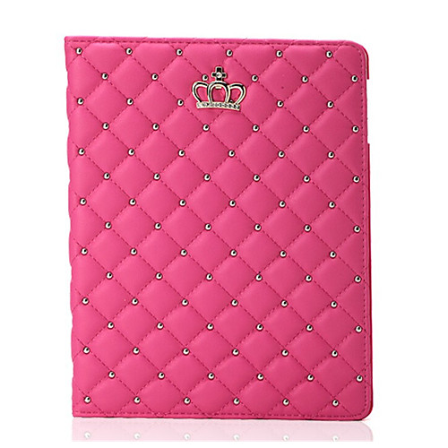 

Phone Case For Apple iPad Air iPad Air 2 Full Body Case iPad Air iPad 4/3/2 iPad Mini 3/2/1 iPad Mini 4 iPad Air 2 iPad (2017) iPad Pro 9.7'' Apple with Stand Solid Colored Hard PU Leather