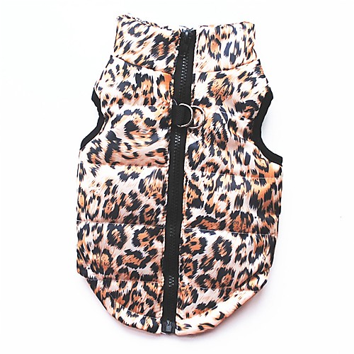 

Cat Dog Coat Shirt / T-Shirt Sweater Leopard Casual / Daily Keep Warm Party Sports Outdoor Winter Dog Clothes Puppy Clothes Dog Outfits Leopard Costume for Girl and Boy Dog Cotton XS S M L