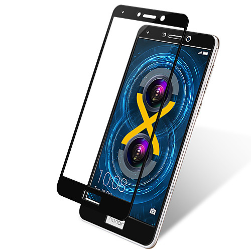 

Phone Screen Protector For Huawei Honor 6X Tempered Glass 1 pc High Definition (HD) 9H Hardness 2.5D Curved edge Full Body Screen Protector Phone Accessory