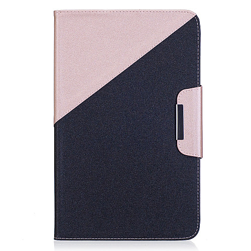 

Case For Samsung Galaxy / Tab A 9.7 Tab E 9.6 / Tab A 10.1 (2016) Wallet / Card Holder / with Stand Full Body Cases Solid Colored Hard PU Leather