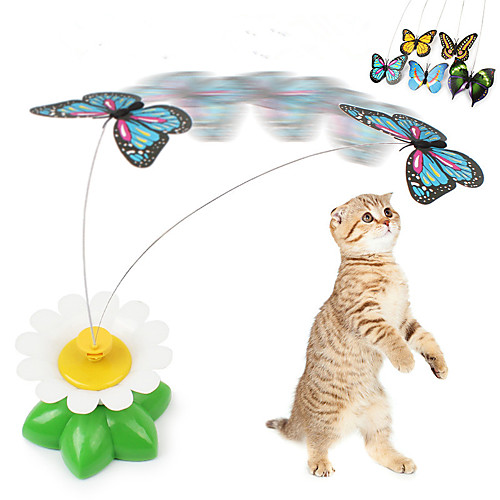 

Cat Teasers Interactive Cat Toys Fun Cat Toys Cat Kitten Butterfly Plastic Gift Pet Toy Pet Play