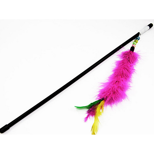 

Teaser Feather Toy Interactive Toy Interactive Cat Toys Fun Cat Toys Cat 1 Piece Fun Plastic Gift Pet Toy Pet Play