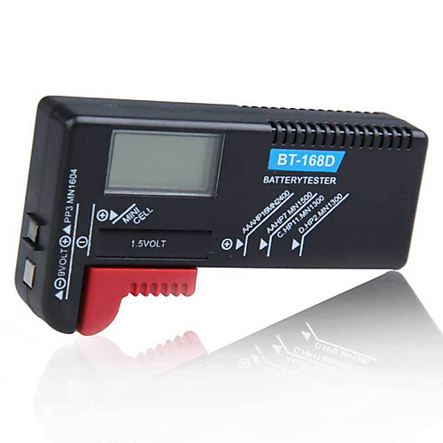 

Rechargeable Battery Tester Zw-168D Aaa Aa 1.5V/9V Button Battery