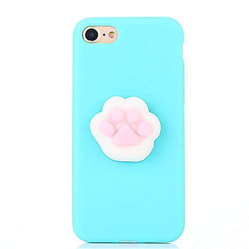 

Phone Case For Apple Back Cover iPhone 7 Plus iPhone 7 iPhone 6s Plus iPhone 6s iPhone 6 Plus iPhone 6 DIY Squishy Solid Colored Soft Silicone