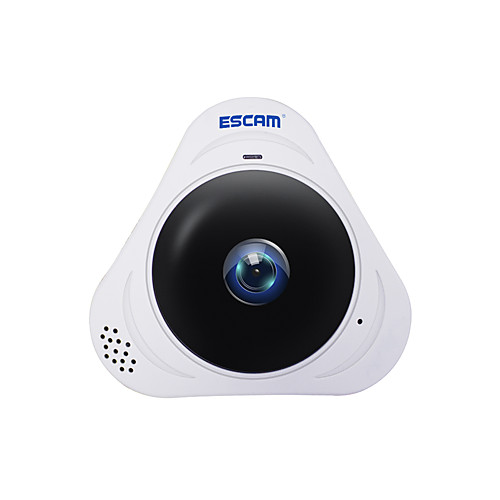 

ESCAM Q8 960P 1.3MP 360 Degree Panoramic Monitor Fisheye WIFI IR Infrared IP Camera with Audio 128GB TF Card