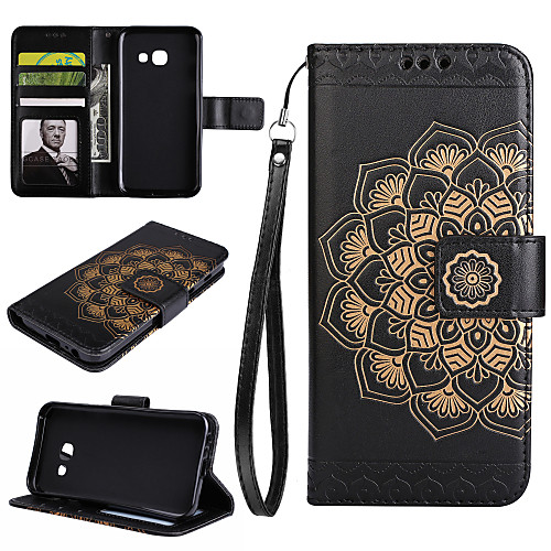 

Case For Samsung Galaxy A5(2017) / A3(2017) Wallet / Card Holder / with Stand Full Body Cases Mandala Hard PU Leather for A3(2017) / A5(2017) / A7(2017)