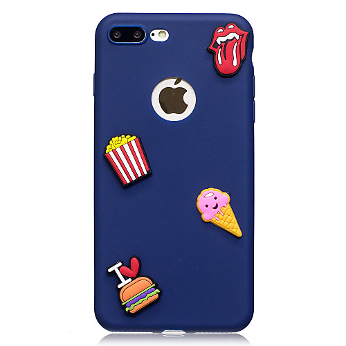 

Phone Case For Apple Back Cover iPhone X iPhone 8 Plus iPhone 8 iPhone 7 Plus iPhone 7 iPhone 6s Plus iPhone 6s iPhone 6 Plus iPhone 6 iPhone SE / 5s Pattern DIY Food Soft TPU