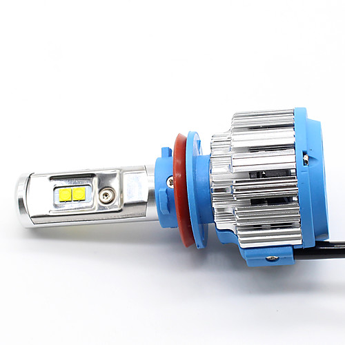 

Car Headlamps H11 / H8 Light Bulbs 7000 lm High Performance LED 35 W For