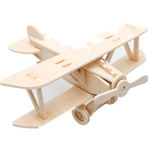 

Muwanzi 3D Puzzle Jigsaw Puzzle Wooden Model Plane / Aircraft Fighter Aircraft Famous buildings DIY Wooden Classic Unisex Toy Gift