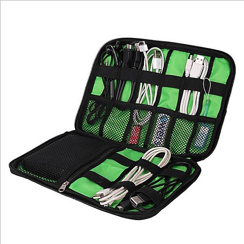 

1pc Travel Organizer Travel Luggage Organizer / Packing Organizer Waterproof Case Large Capacity Portable Travel Storage Multi-function Travel Nylon Gift For 22.615.73.6 cm / Durable