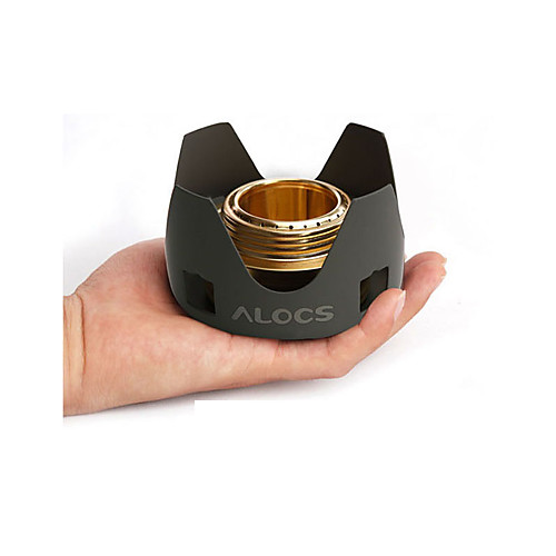 

ALOCS Camping Stove Mini Copper Hard Alumina for Outdoor Camping / Hiking Outdoor Picnic