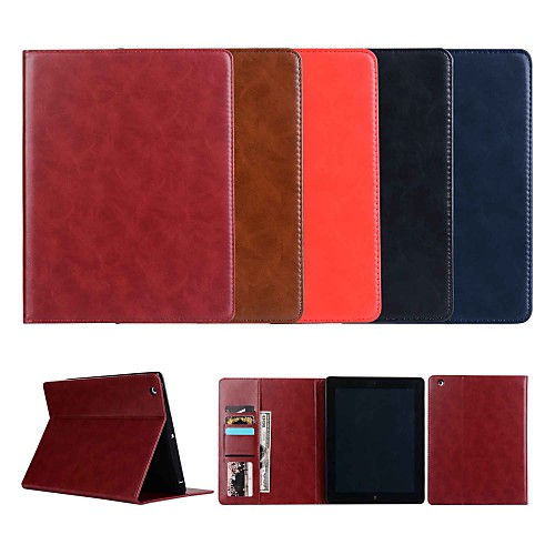 

Phone Case For Apple Full Body Case iPad Air iPad 4/3/2 iPad (2018) iPad Pro 11'' iPad Mini 5 iPad New Air(2019) iPad Pro 10.5 iPad Air 2 iPad (2017) iPad Pro 9.7'' Wallet Card Holder with Stand