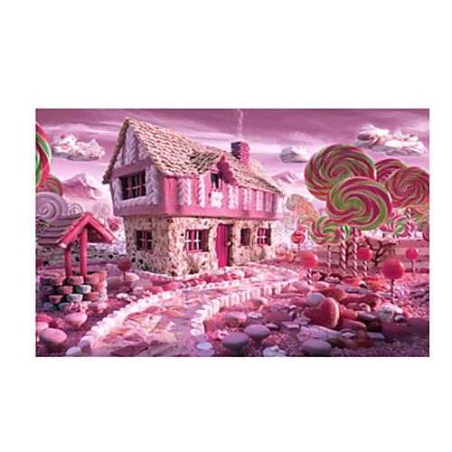 

House Heart Jigsaw Puzzle Adult Puzzle Jumbo Wooden Anime Kid's Toy Gift