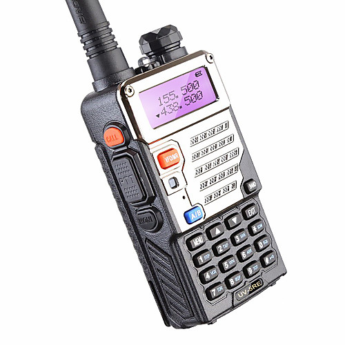 

BAOFENG BUV-5RE Walkie Talkie Handheld Low Battery Warning PC Software Programmable Voice Prompt Two Way Radio 3KM-5KM 3KM-5KM 1800 mAh 5 W