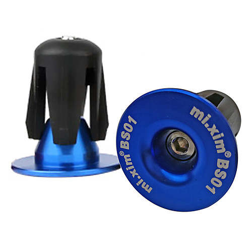

Bike Handlebar Cap 25.4/31.8 mm Cycling Road Bike Mountain Bike MTB Cycling Golden Rainbow Black