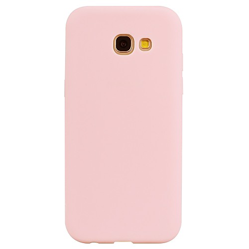 

Case For Samsung Galaxy A5(2018) / A3(2017) / A5(2017) Frosted Back Cover Solid Colored Soft TPU