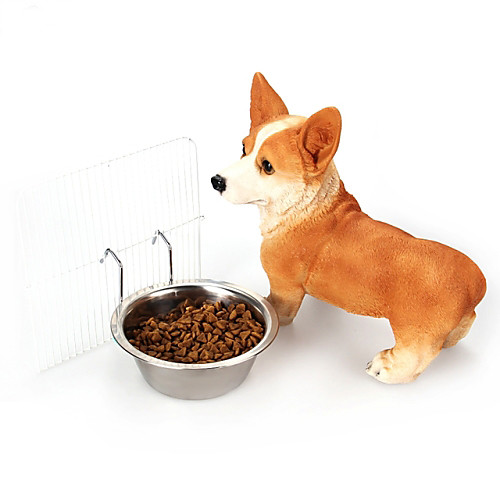 

Dog Bowls & Water Bottles Stainless Steel Portable Silver Bowls & Feeding