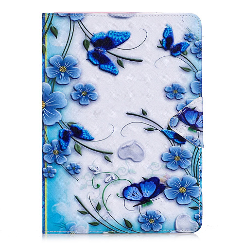 

Case For Apple iPad Air / iPad 4/3/2 / iPad Mini 3/2/1 Flip Full Body Cases Butterfly / Flower Hard PU Leather / iPad Pro 10.5 / iPad (2017)