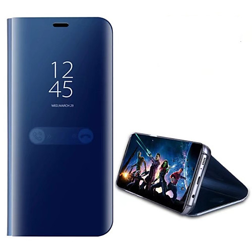 

Phone Case For Samsung Galaxy Full Body Case J7 Prime J7 J5 Prime J5 J3 with Stand Plating Mirror Solid Colored Hard PC