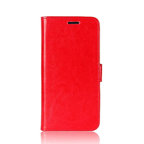 

Case For Wiko Wiko View XL / Wiko View prime / Wiko View Wallet / Card Holder / with Stand Full Body Cases Solid Colored Hard PU Leather