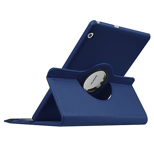 

Phone Case For Huawei Full Body Case Huawei MediaPad T3 10(AGS-W09, AGS-L09, AGS-L03) Solid Colored Hard PU Leather