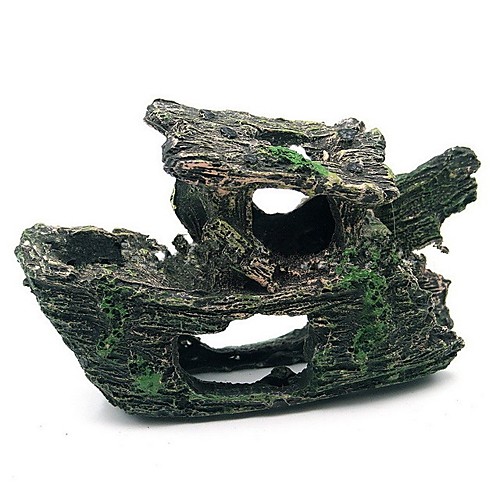 

Resin Aquarium Ornament Wreck Sunk Ship Aquarium Ornament Decor Sailing Boat Destroyer Fish Tank Aquarium Decoration Supplies