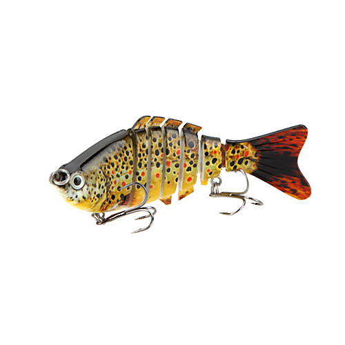

1 pcs Fishing Lures Multi Jointed Swimbaits 7 Segment Sinking Bass Trout Pike Bait Casting Lure Fishing General Fishing