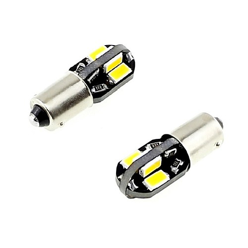 

2pcs BA 9S × Автомобиль Лампы 2.5 W SMD 5730 260 lm Светодиодная лампа Внутреннее освещение