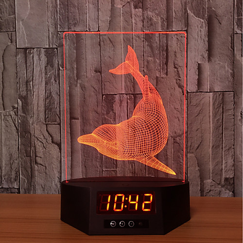 

3D Nightlight Touch Sensor Color-Changing Artistic LED USB 1 set