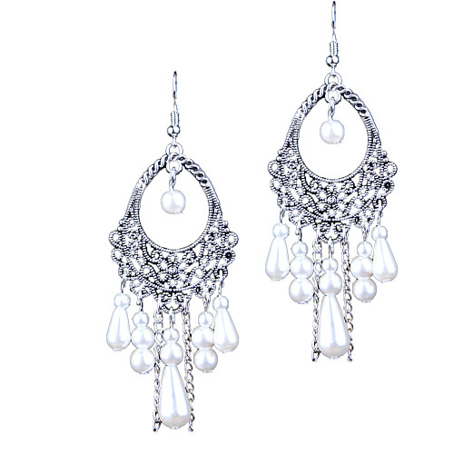 

Women's Drop Earrings Dream Catcher Personalized Tassel Fashion Hypoallergenic Earrings Jewelry White Dream Catcher For Party Birthday Gift Stage Engagement Date