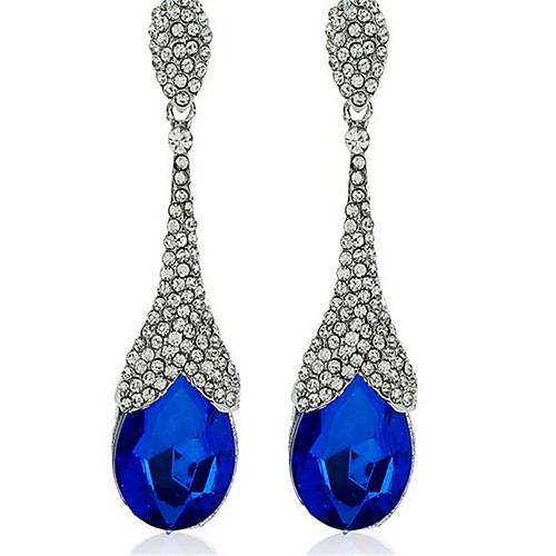 

Women's Drop Earrings Drop Luxury Sexy Simple Style Fashion Earrings Jewelry Red / Blue For Wedding Party Engagement Formal