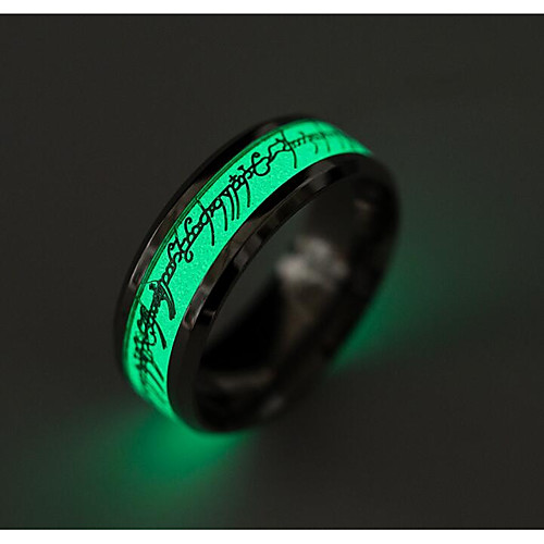 

Band Ring Silver Gold Titanium Steel Magic Fashion 6 7 8 9 10 / Men's / Men's