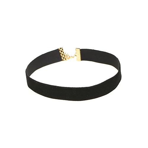 

Women's Choker Necklace Ladies Fashion Plush Fabric Purple Yellow Red Light Green Pink Necklace Jewelry For Street Casual Daily Going out